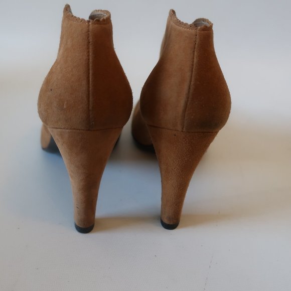 FRATELLI ROSSETTI TAN SUEDE ANKLE BOOTIES SZ 40 EUR/US 10* - Picture 4 of 7
